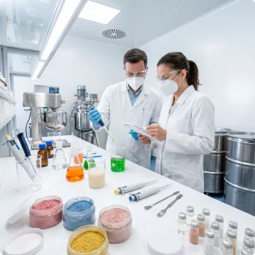 Cosmetic raw materials and formulation setup