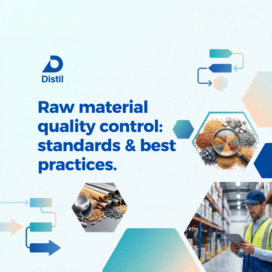 Raw Material Quality Control: Standards & Best Practices