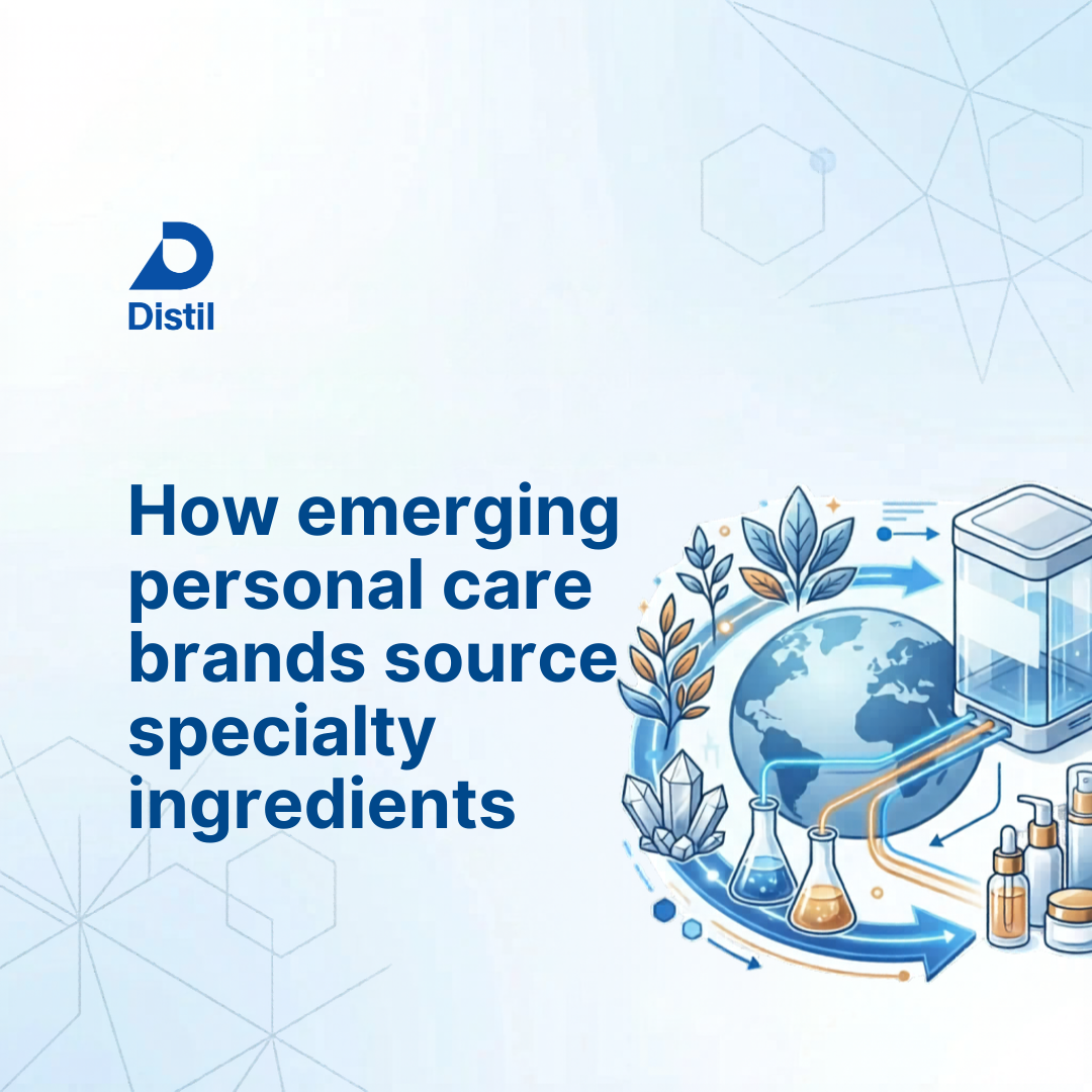 How Emerging Personal Care Brands Source Specialty Ingredients