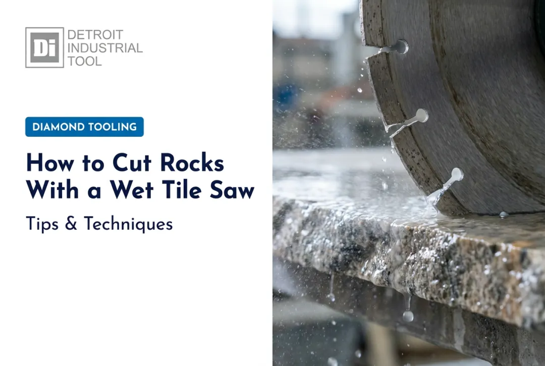 How to Cut Rocks With a Wet Tile Saw: Tips & Techniques