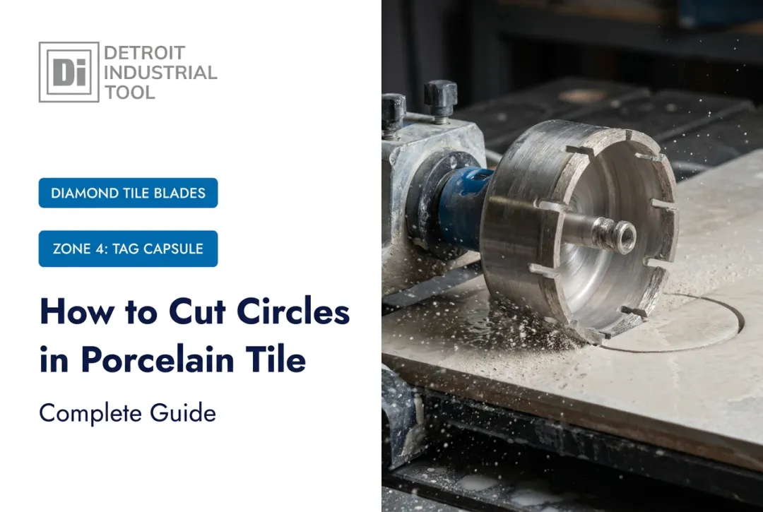How to Cut Circles in Porcelain Tile: Complete Guide
