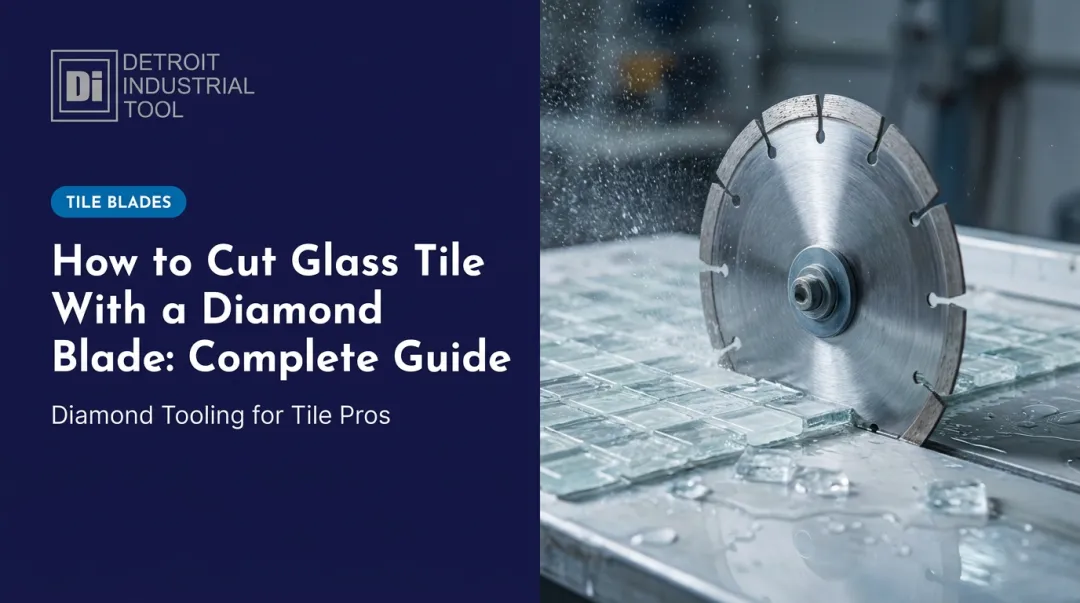 How to Cut Glass Tile With a Diamond Blade: Complete Guide