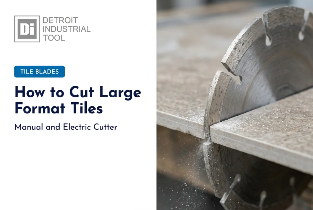 How to Cut Large Format Tiles: Manual and Electric Cutter