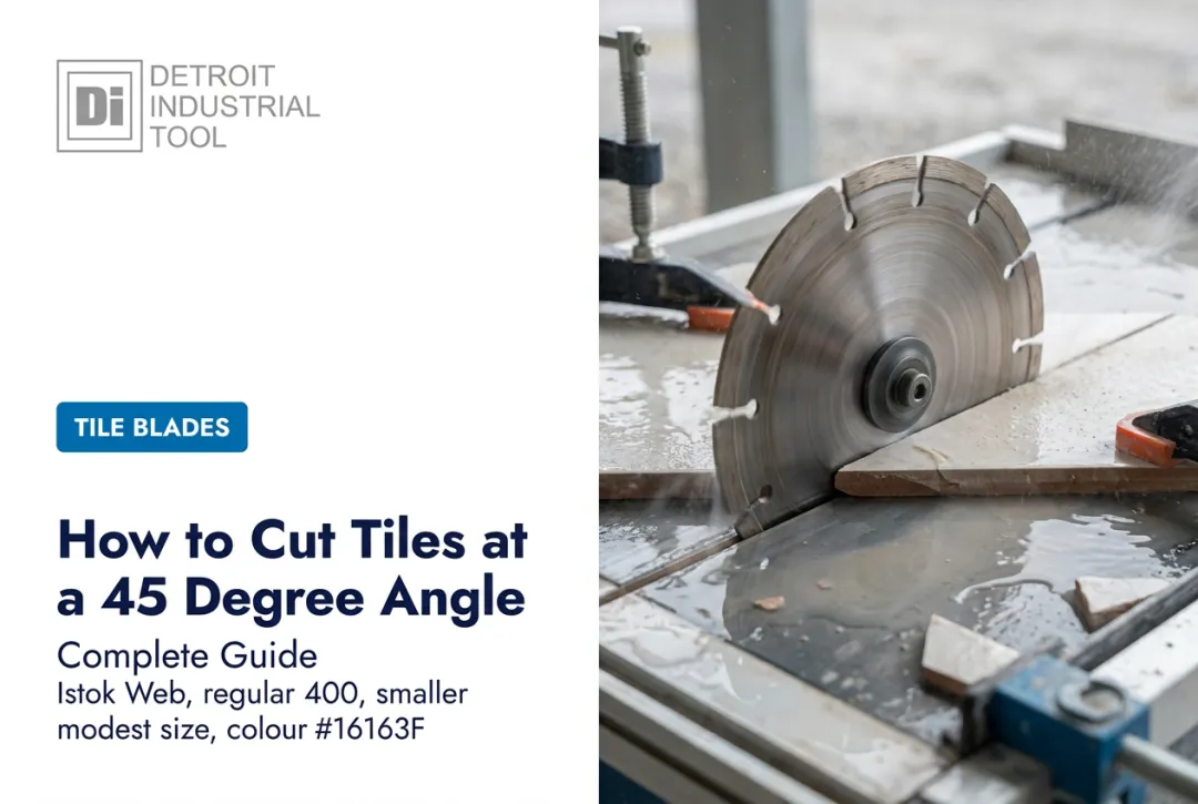 How to Cut Tiles at a 45 Degree Angle: Complete Guide