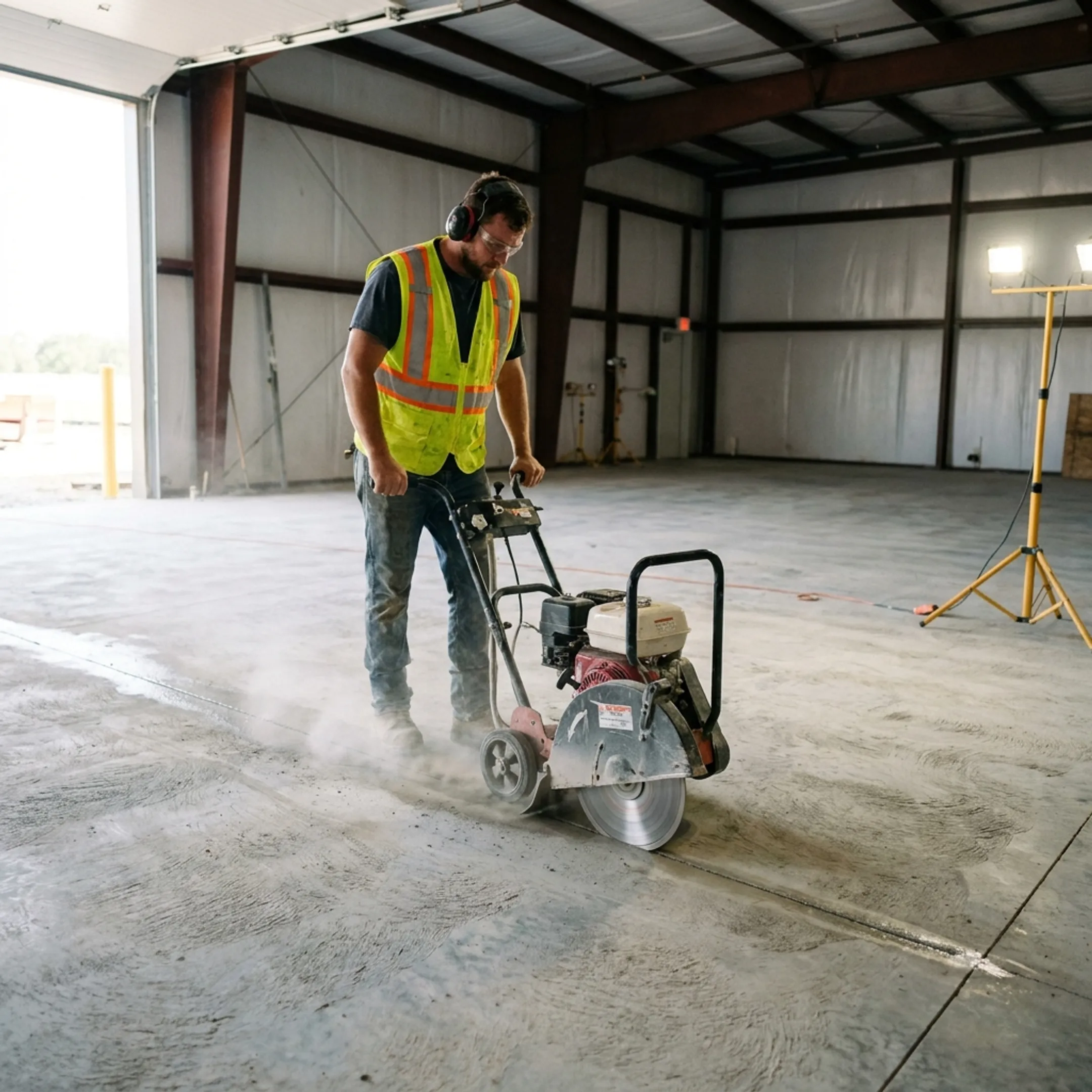 Concrete flatwork and flooring