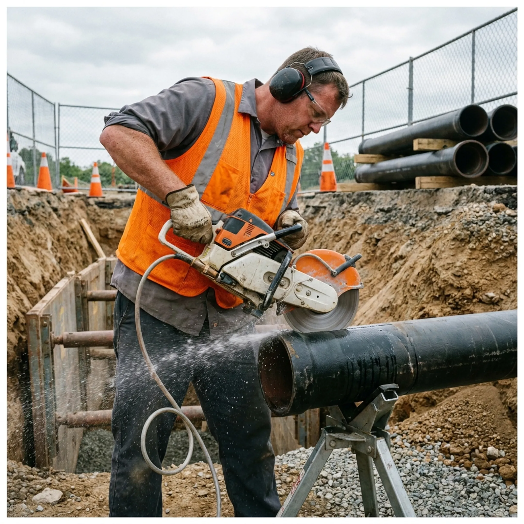 Utility and Pipe Work