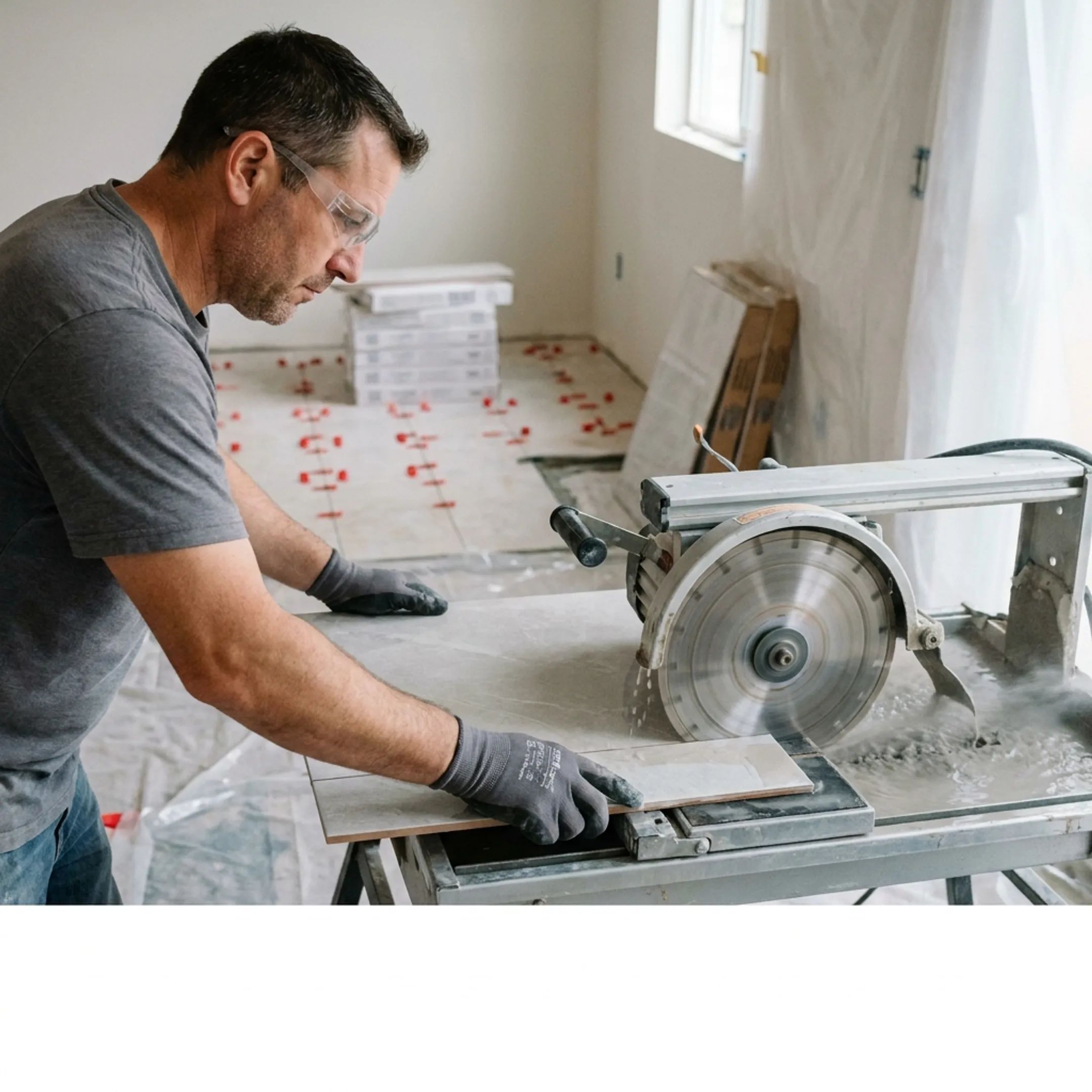 Tile and stone fabrication