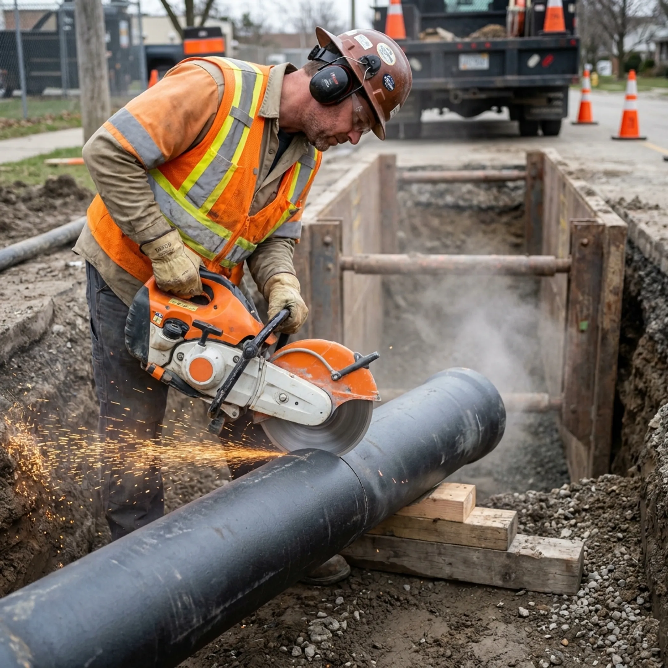 Utility and Pipe Work