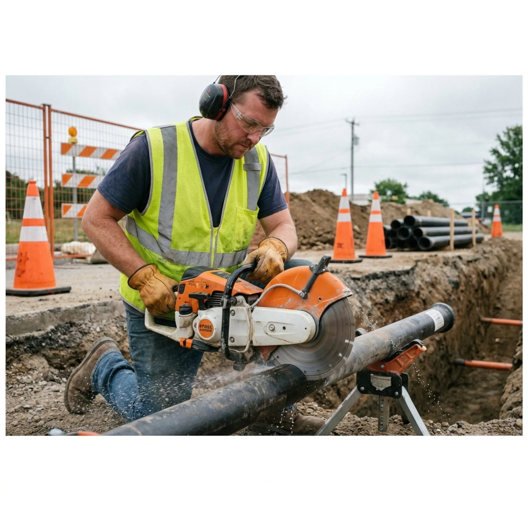 Plumbing and utility work