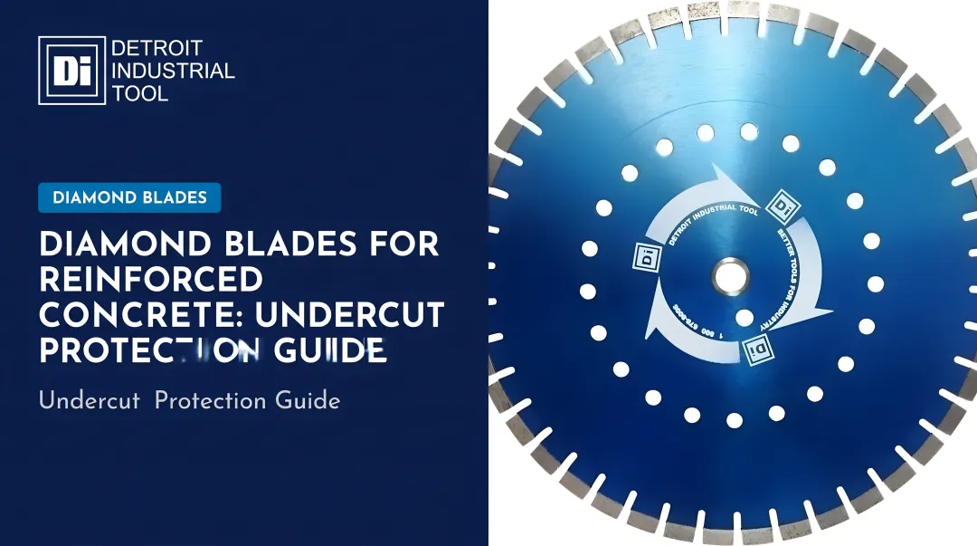 Diamond Blades for Reinforced Concrete: Undercut Protection Guide