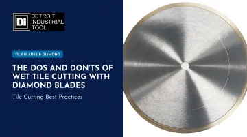 The Dos and Don'ts of Wet Tile Cutting with Diamond Blades