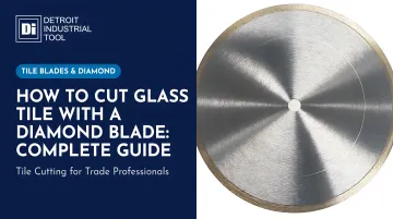 How to Cut Glass Tile With a Diamond Blade: Complete Guide