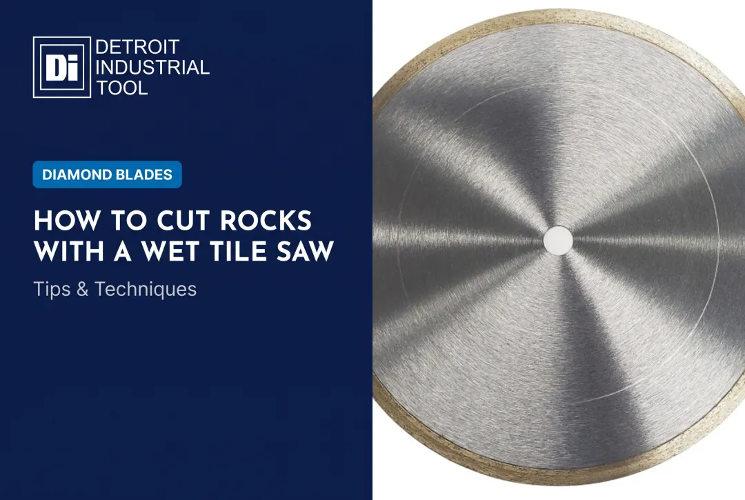 How to Cut Rocks With a Wet Tile Saw: Tips & Techniques