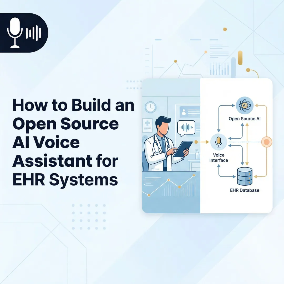 How to Build an Open Source AI Voice Assistant for EHR Systems