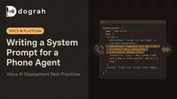Writing a System Prompt for a Phone Agent