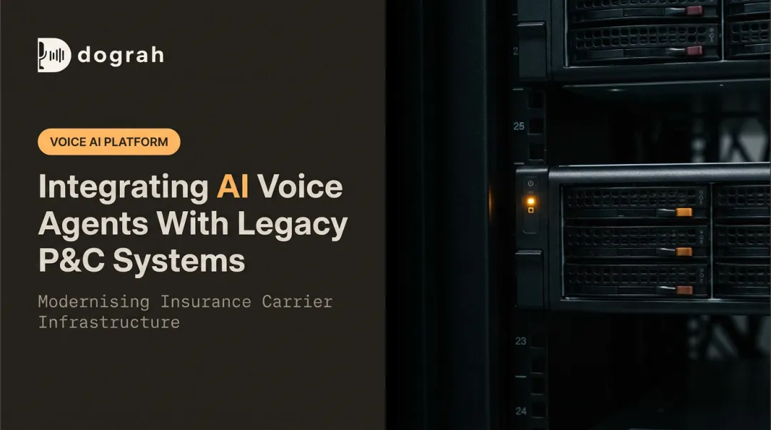 Integrating AI Voice Agents With Legacy P&C Systems
