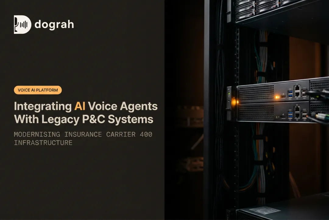 Integrating AI Voice Agents With Legacy P&C Systems