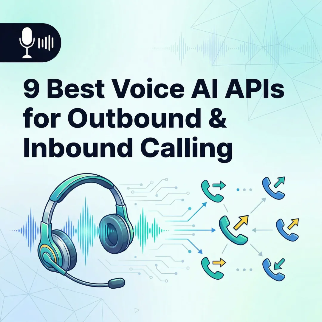 9 Best Voice AI APIs for Outbound & Inbound Calling