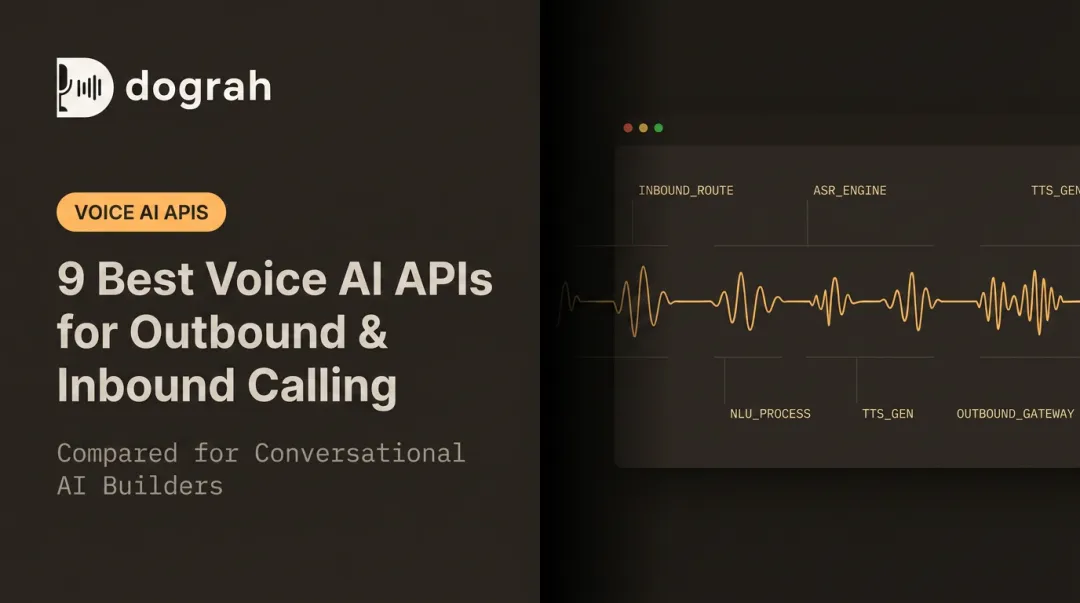 9 Best Voice AI APIs for Outbound & Inbound Calling