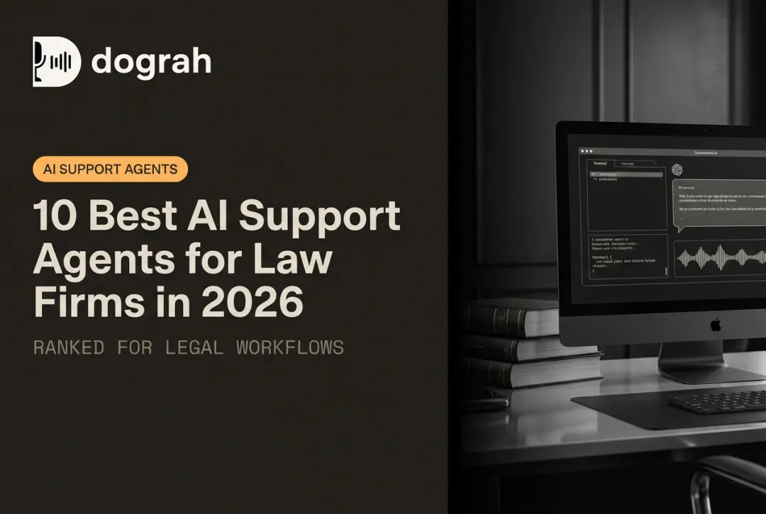 10 Best AI Support Agents for Law Firms in 2026