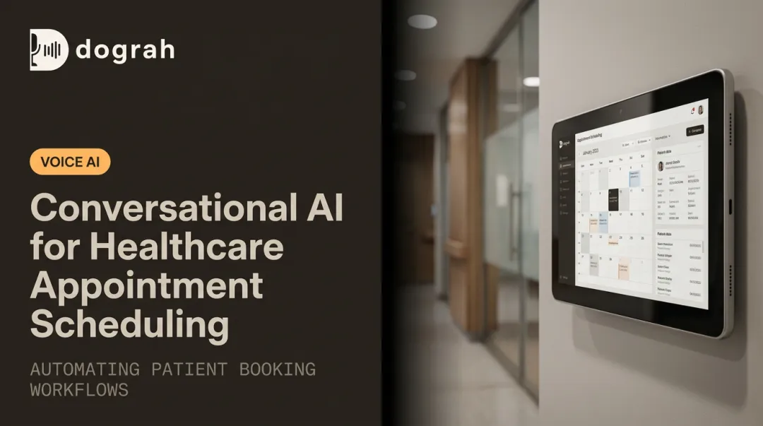 Conversational AI for Healthcare Appointment Scheduling