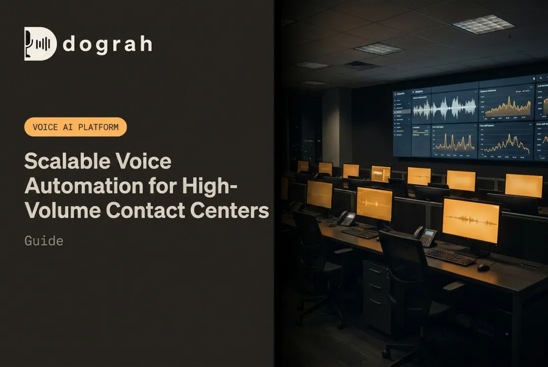 Scalable Voice Automation for High-Volume Contact Centers: Guide