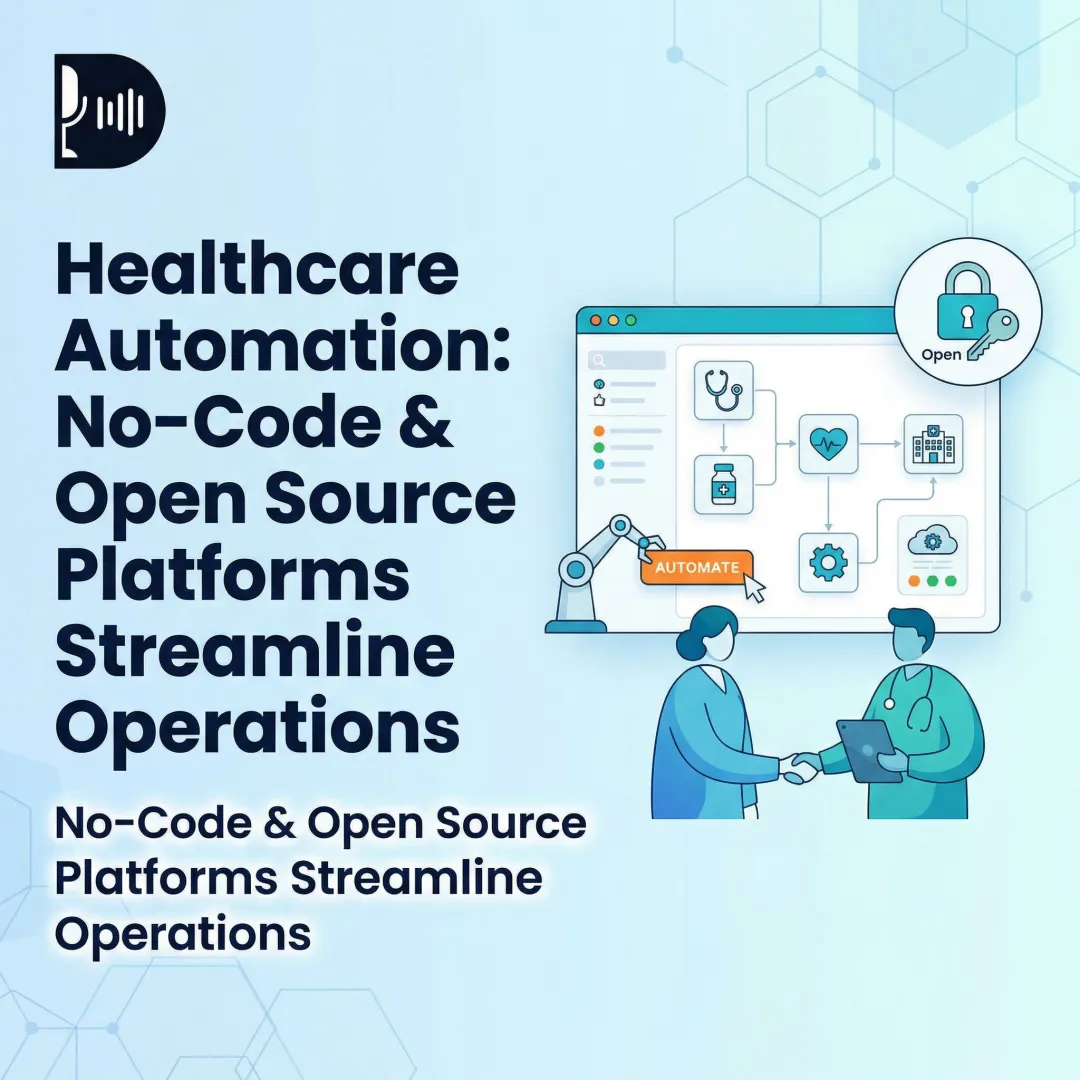 Healthcare Automation: No-Code & Open Source Platforms Streamline Operations