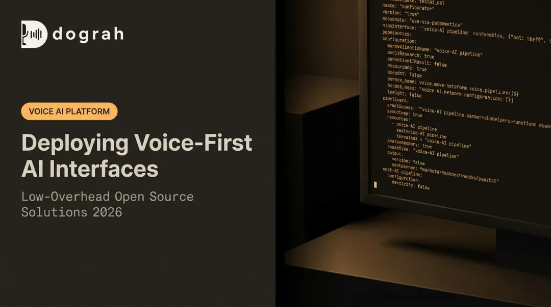 Deploying Voice-First AI Interfaces: Low-Overhead Open Source Solutions 2026