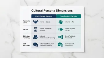 Culturally adapted voice AI persona customization dimensions across global markets