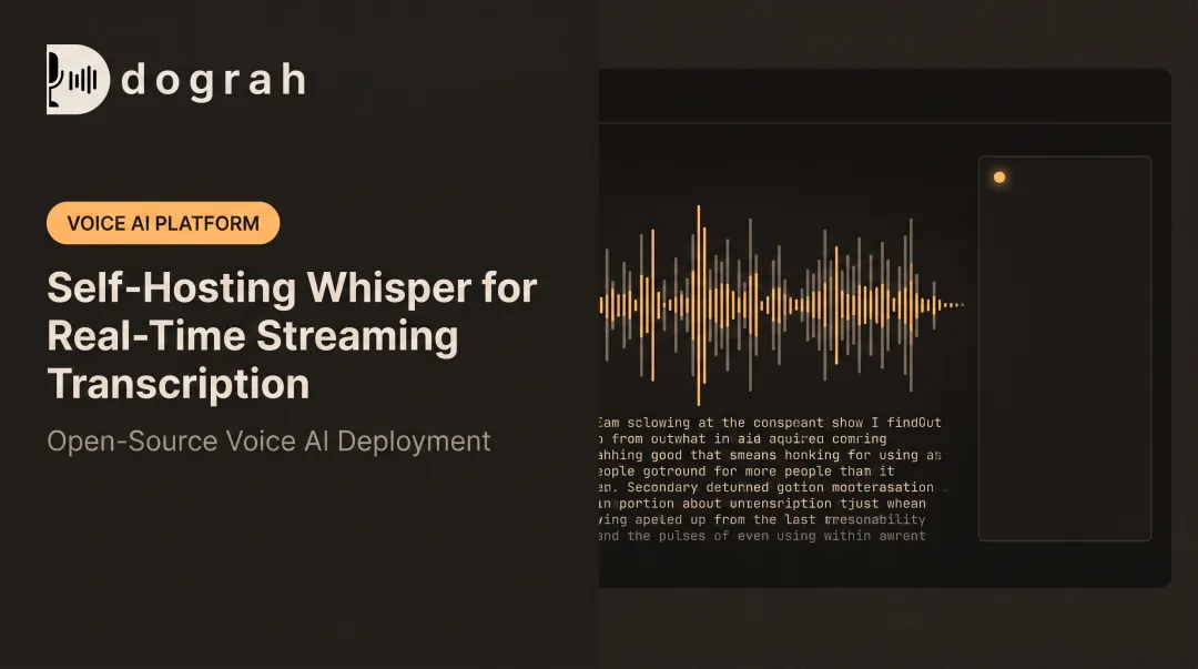 Self-Hosting Whisper for Real-Time Streaming Transcription