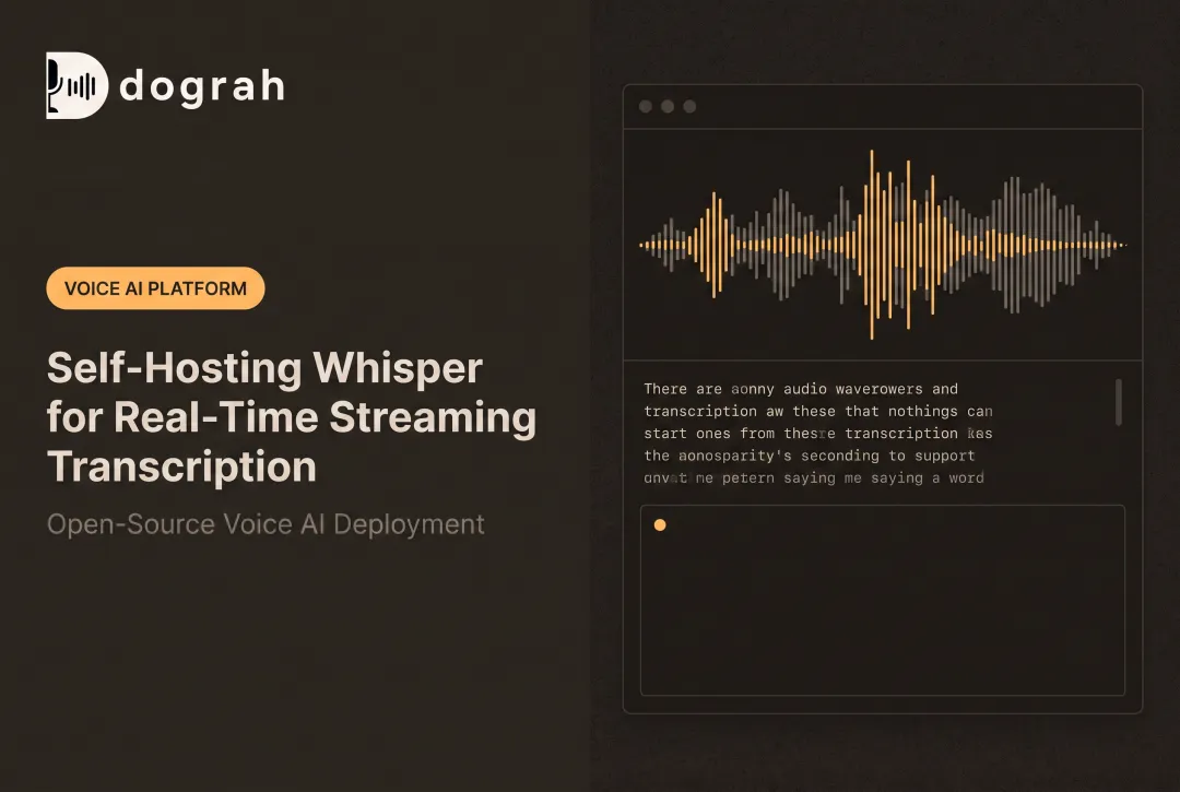 Self-Hosting Whisper for Real-Time Streaming Transcription