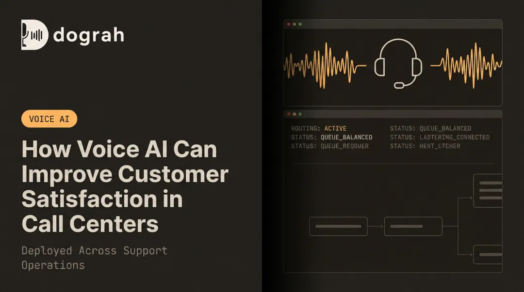 How Voice AI Can Improve Customer Satisfaction in Call Centers