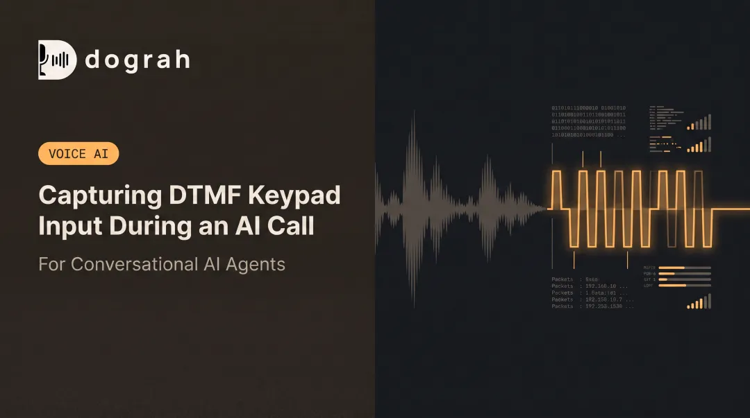 Capturing DTMF Keypad Input During an AI Call