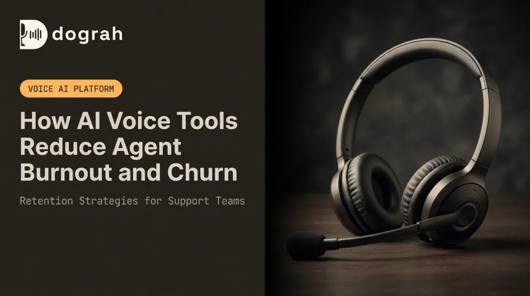 How AI Voice Tools Reduce Agent Burnout and Churn