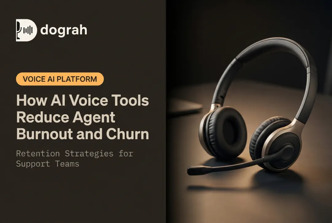 How AI Voice Tools Reduce Agent Burnout and Churn