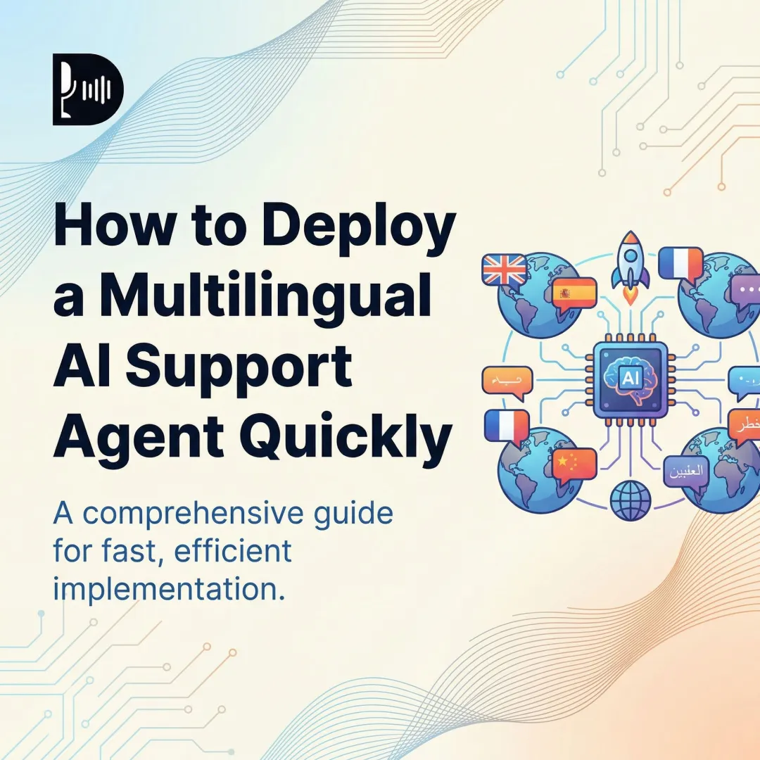 How to Deploy a Multilingual AI Support Agent Quickly