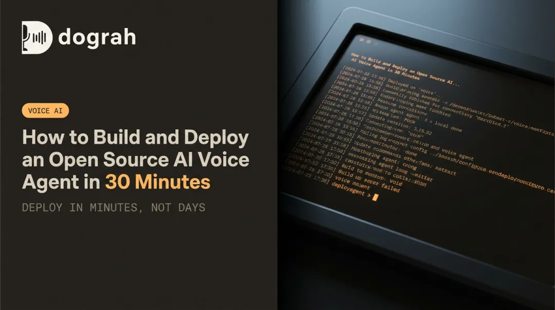 How to Build and Deploy an Open Source AI Voice Agent in 30 Minutes