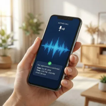 AI Voice Agent for HVAC Services & Support