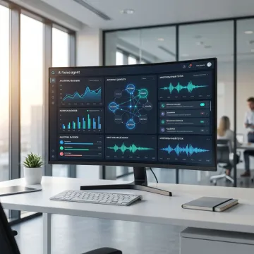 AI voice agent handling a multilingual Russian and Uzbek customer support call on a business platform