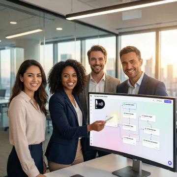 Dograh AI team deploying a voice agent for a loan servicing client