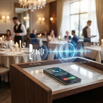 AI phone answering service for restaurants handling calls 24/7