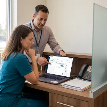 Dental office using AI call automation