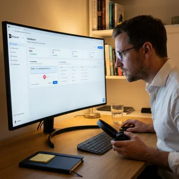 AI voice agent handling outbound cold calls