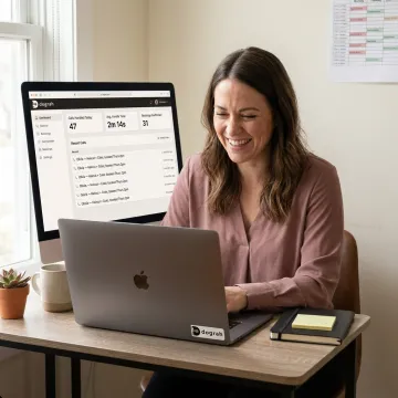 Salon booking automation dashboard and voice agent