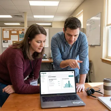 AI voice agent support for nonprofit organizations