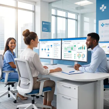 AI phone agent dashboard for healthcare calls