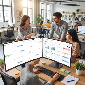 SaaS voice automation workflow interface