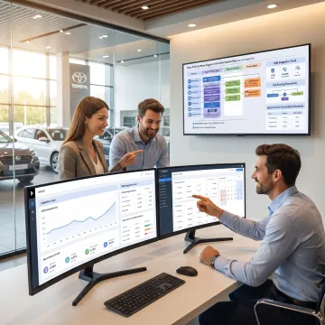Dealership voice AI workflow process