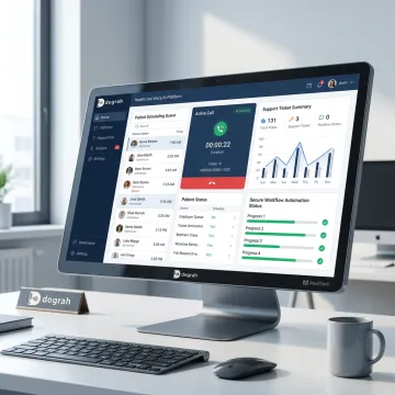 Healthcare AI voice agent workflow