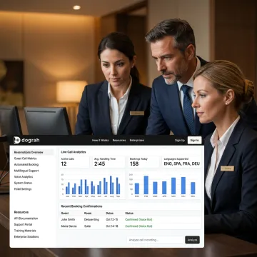AI-Powered Hotel Call Center Automation Services